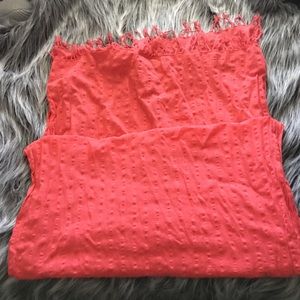 Reddish Orange Scarf